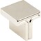 Jeffrey Alexander 1-1/8" Overall Length Polished Nickel Square Anwick Cabinet Knob 867L-NI - alternate 1